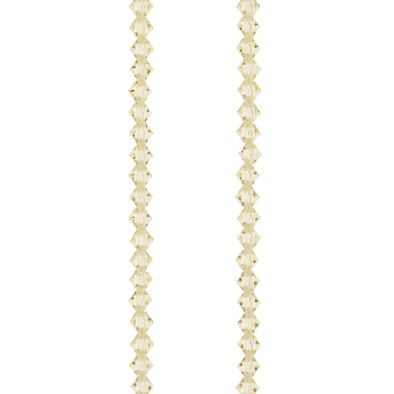 12 Pack: Preciosa® Czech Crystal Bicone Beads, 4mm by Bead Landing™